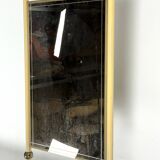 Italian Vintage Mirror in Tommaso Barbi style. Italy 1970s