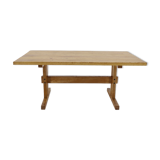 1960s shaker solid oak wood coffeetable, Denmark