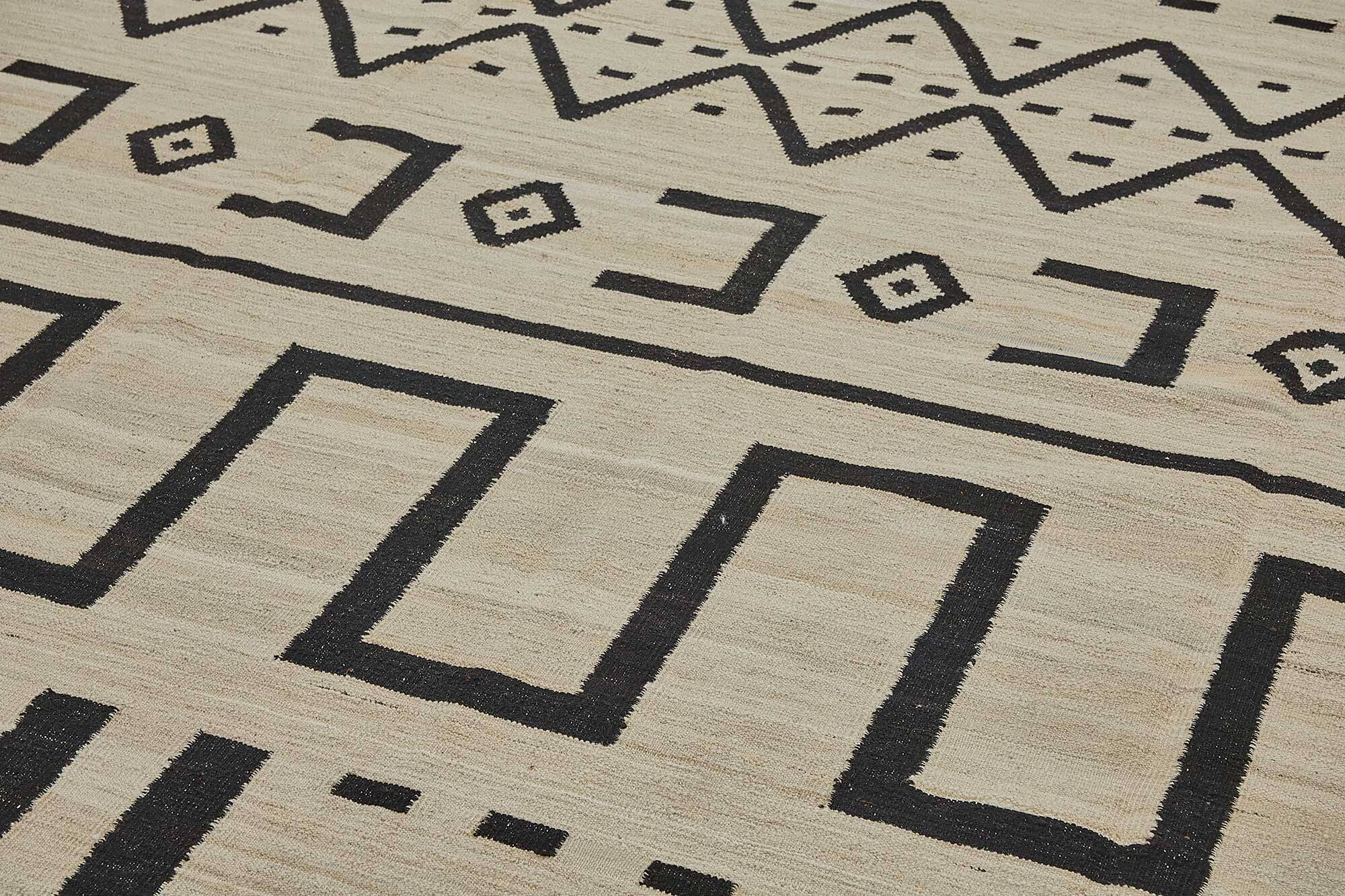 Contemporary Tribal Decorative Kilim 314 cm x 407 cm