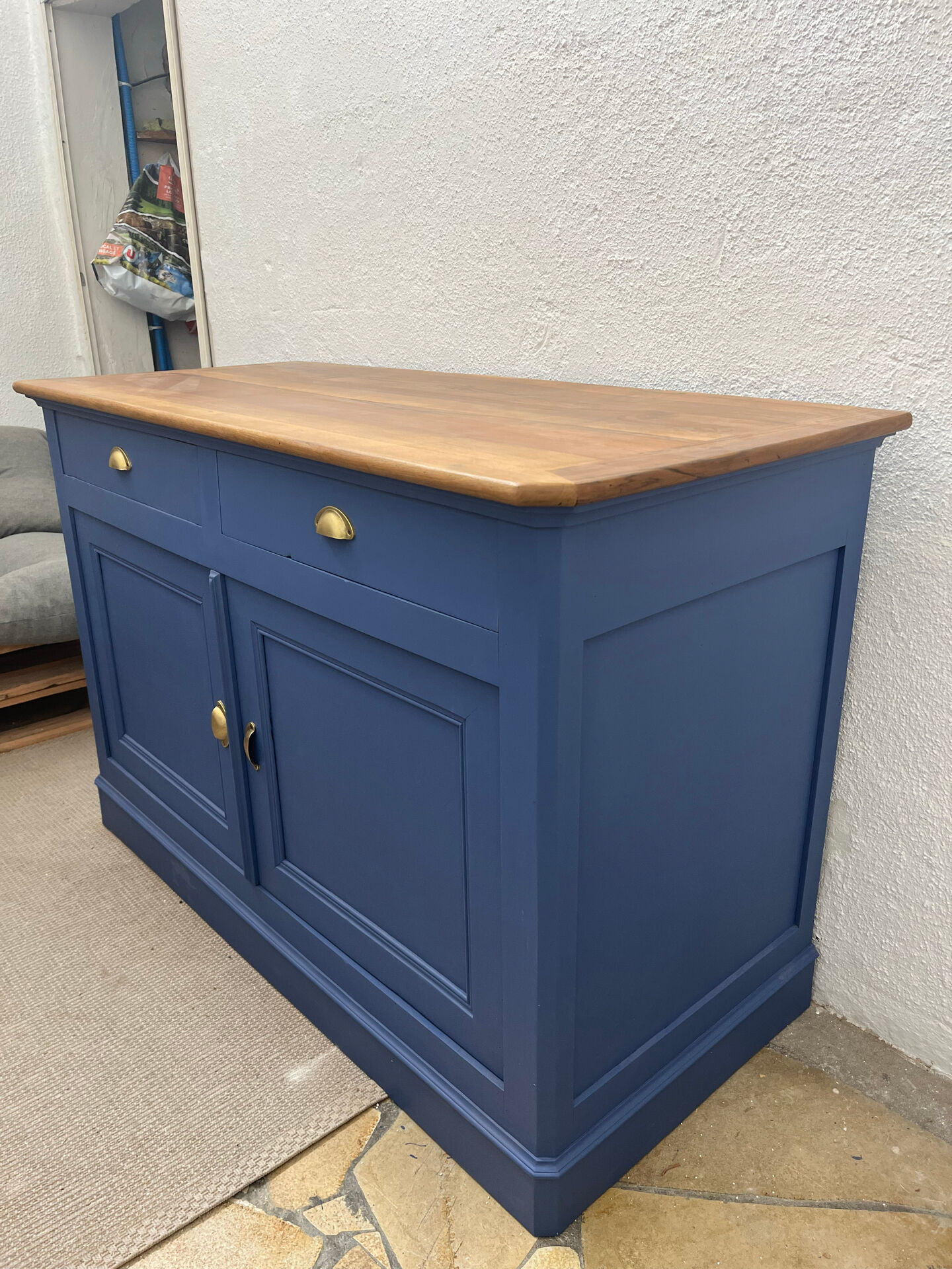 Wooden buffet sideboard