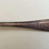 Set of 12 silver metal cutlery