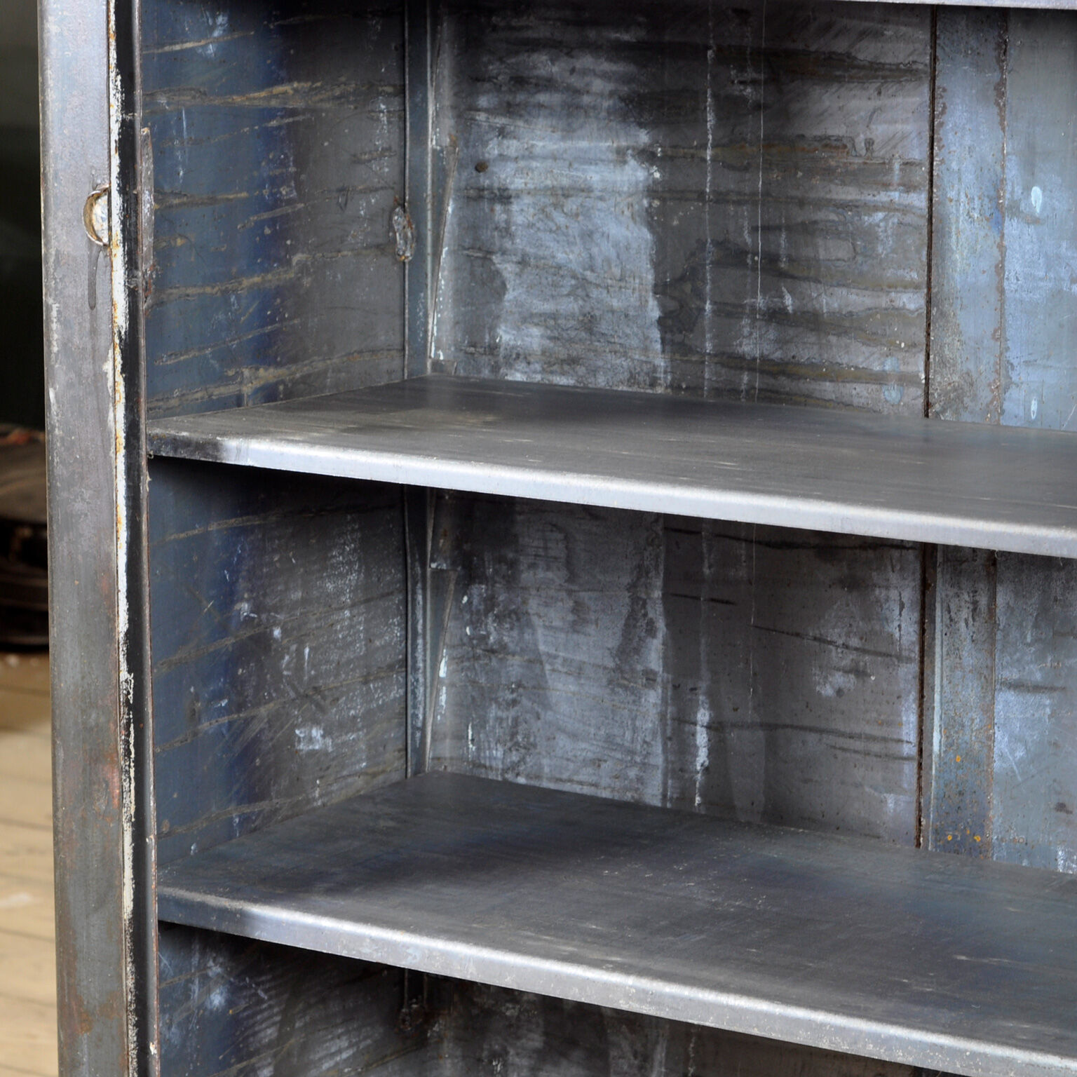 Industrial Iron Cabinet, 1960s