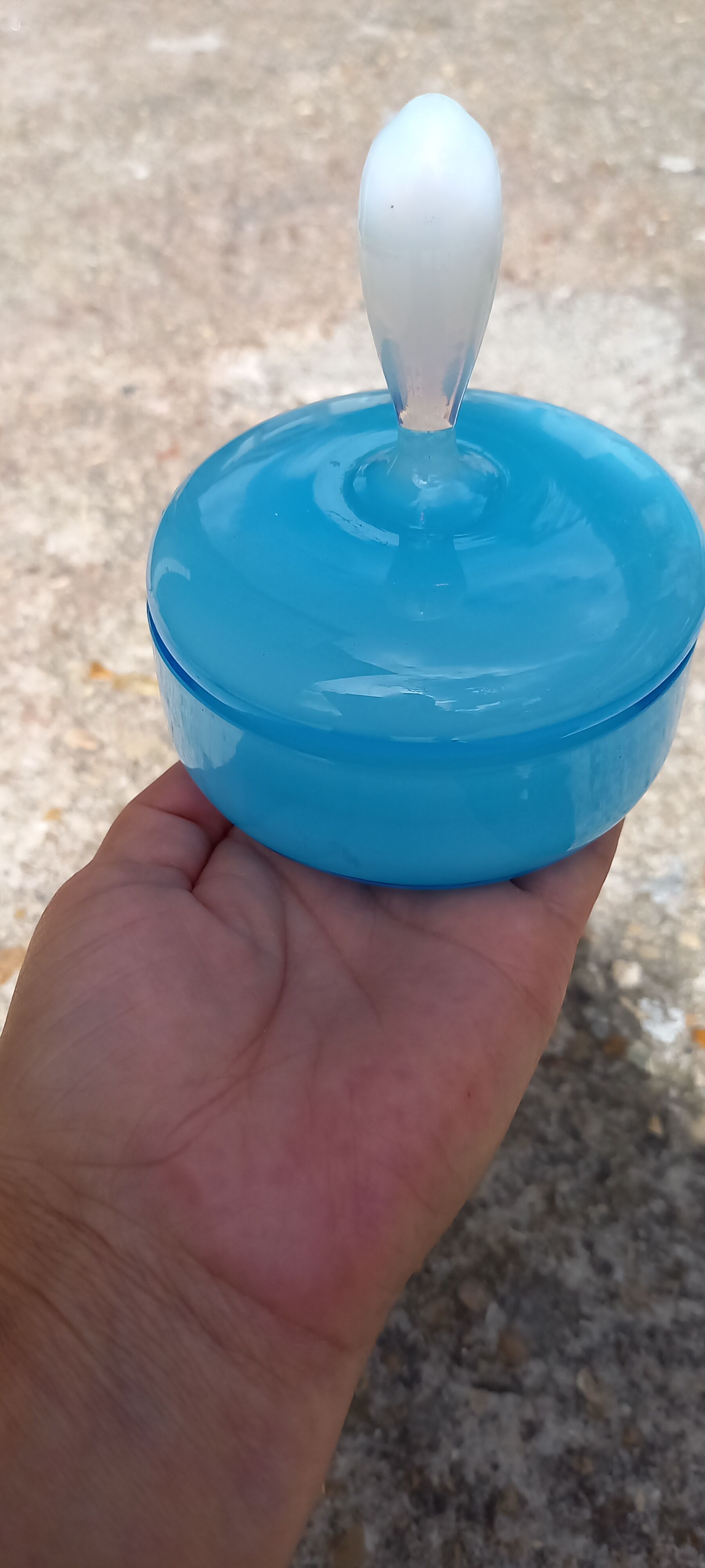 Bonbonniere glass Murano