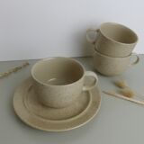 6 cups speckled sandstone