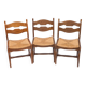 Set de 6 chaises par Guillerme et Chambron