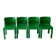 Set of 4 Carlo Bartoli Model 4875 chairs for Kartell, Italy 1970