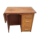 Bureau vintage  année 50 chêne moyen