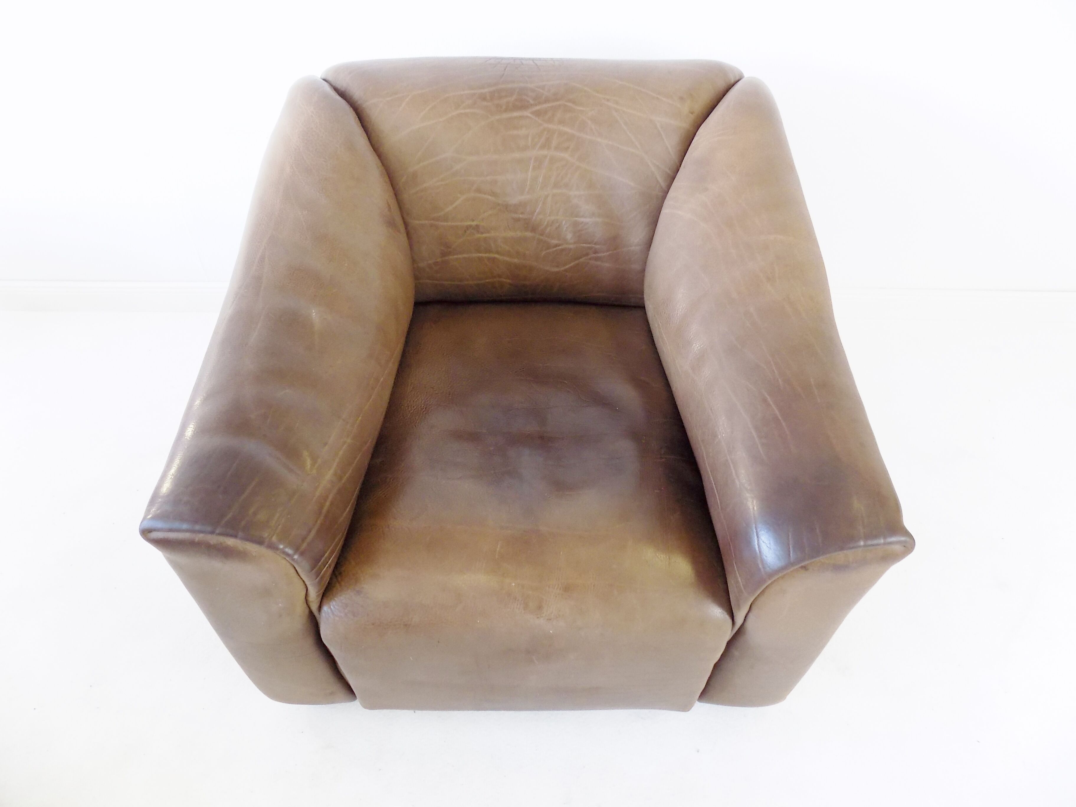 De Sede DS 47 brown leather armchair