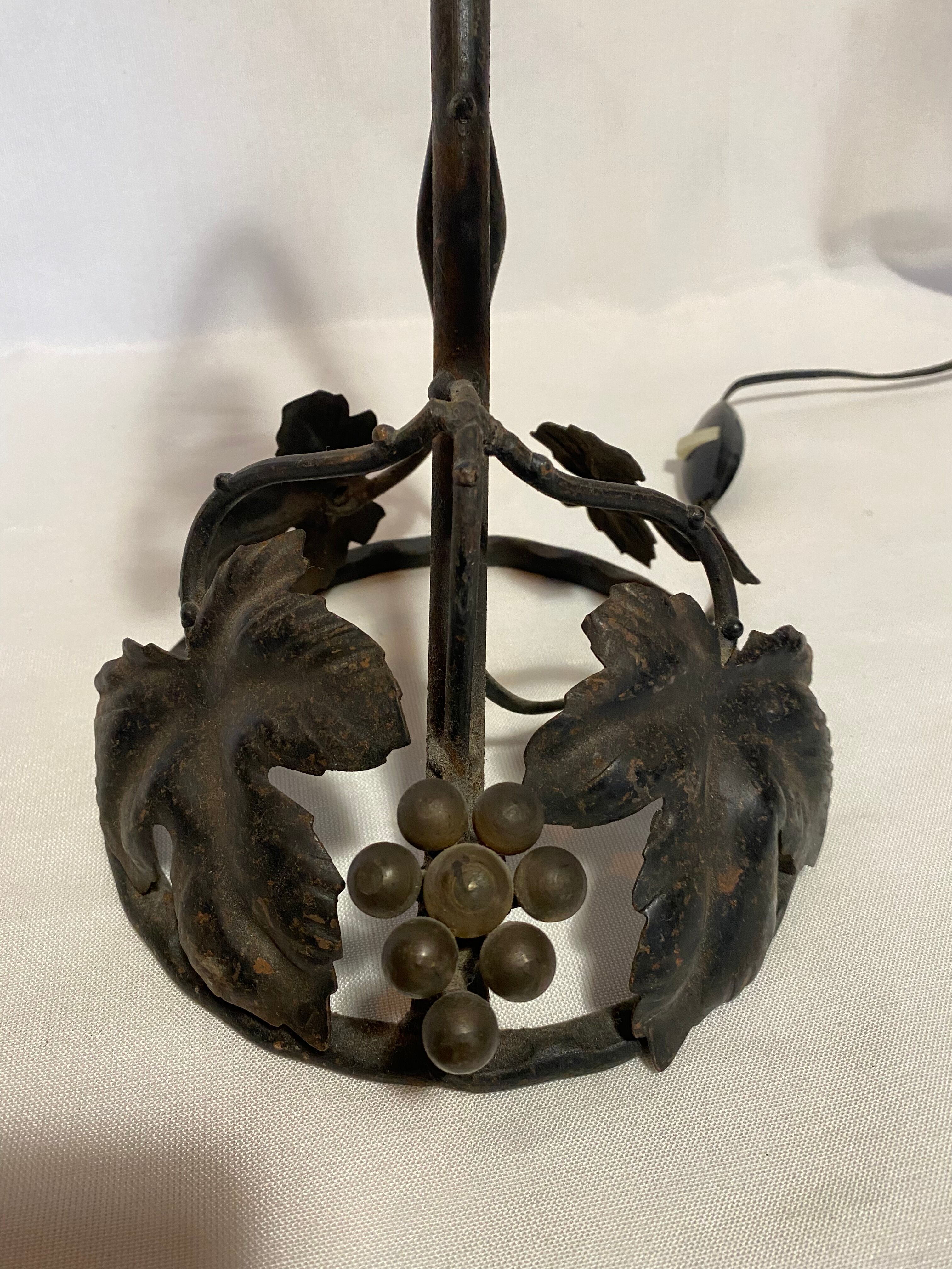 Art Deco lamp signed "Art de France"