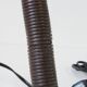 Isao Hosoe: rare snake ebi version lamp lamp to ask chocolate 1970 vintage