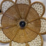 Rattan chandelier