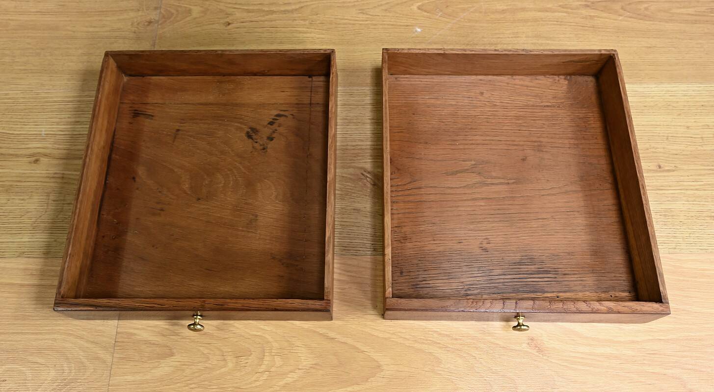 Mahogany Library Scriban, Louis XVI style – Mid-19th century