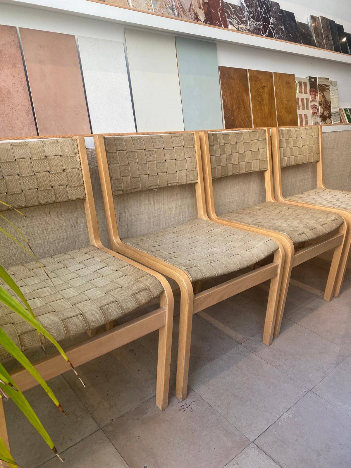 Vintage chairs by designer Peter Hvidt