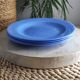 Blue dessert plates