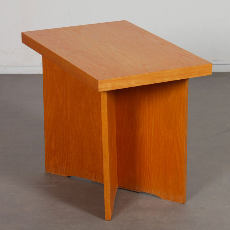 Vintage wooden side table from the 1960s