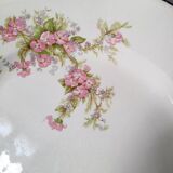 Old flat plates mismatched in earthenware