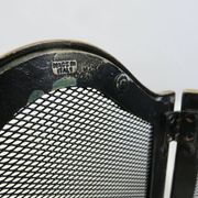 Pare feu, pare étincelles "made in Italy" laiton 1970