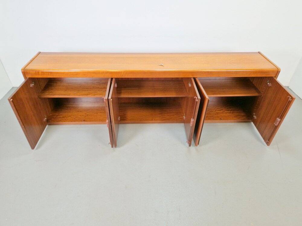 Enfilade en teck danois vintage, années 1960