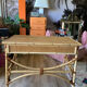 Bureau rotin et cannage