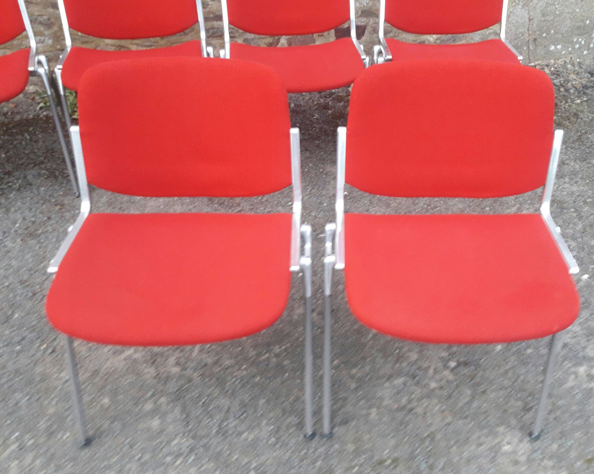 Set de 6 chaises DSC 106 de Giancarlo Piretti pour Castelli