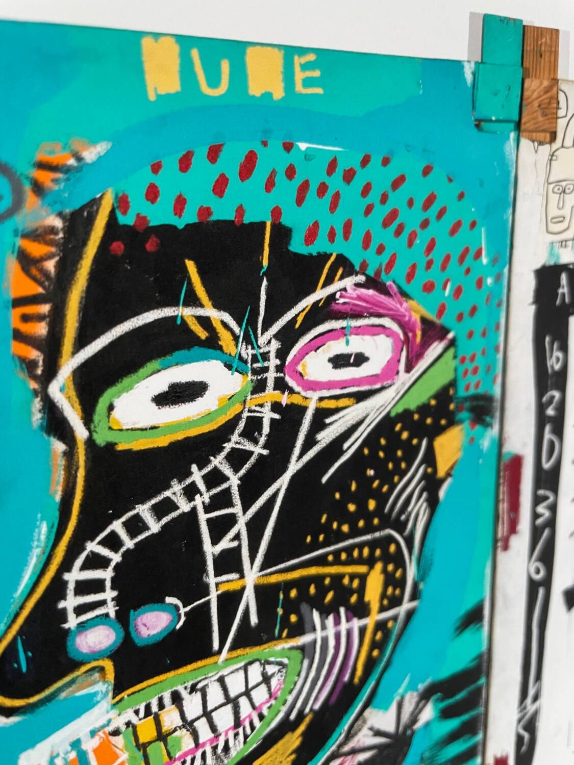 Jean Michel Basquiat (1960-1988), Ishatar 1983, publié par King McGaw, sous licence Arestar New York