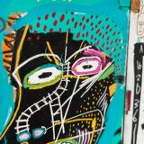 Jean Michel Basquiat (1960-1988), Ishatar 1983, publié par King McGaw, sous licence Arestar New York