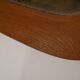 Miroir scandinave en bois 1960