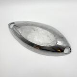 Polished aluminium cast centrepiece / bowl – 1980s