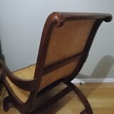 Deux fauteuils coloniaux planteurs