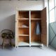 Renovated vintage wardrobe