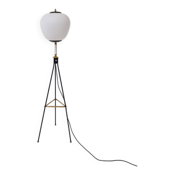 Lampadaire trépied Stilnovo, Italie années 1950