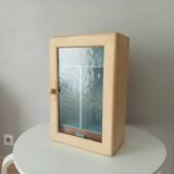 Glass medicine cabinet 50s