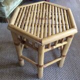 Bamboo side table
