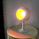Lampe à table à globe oculaire de l'ère spatiale, Anvia, avec du métal, Jaren 1960