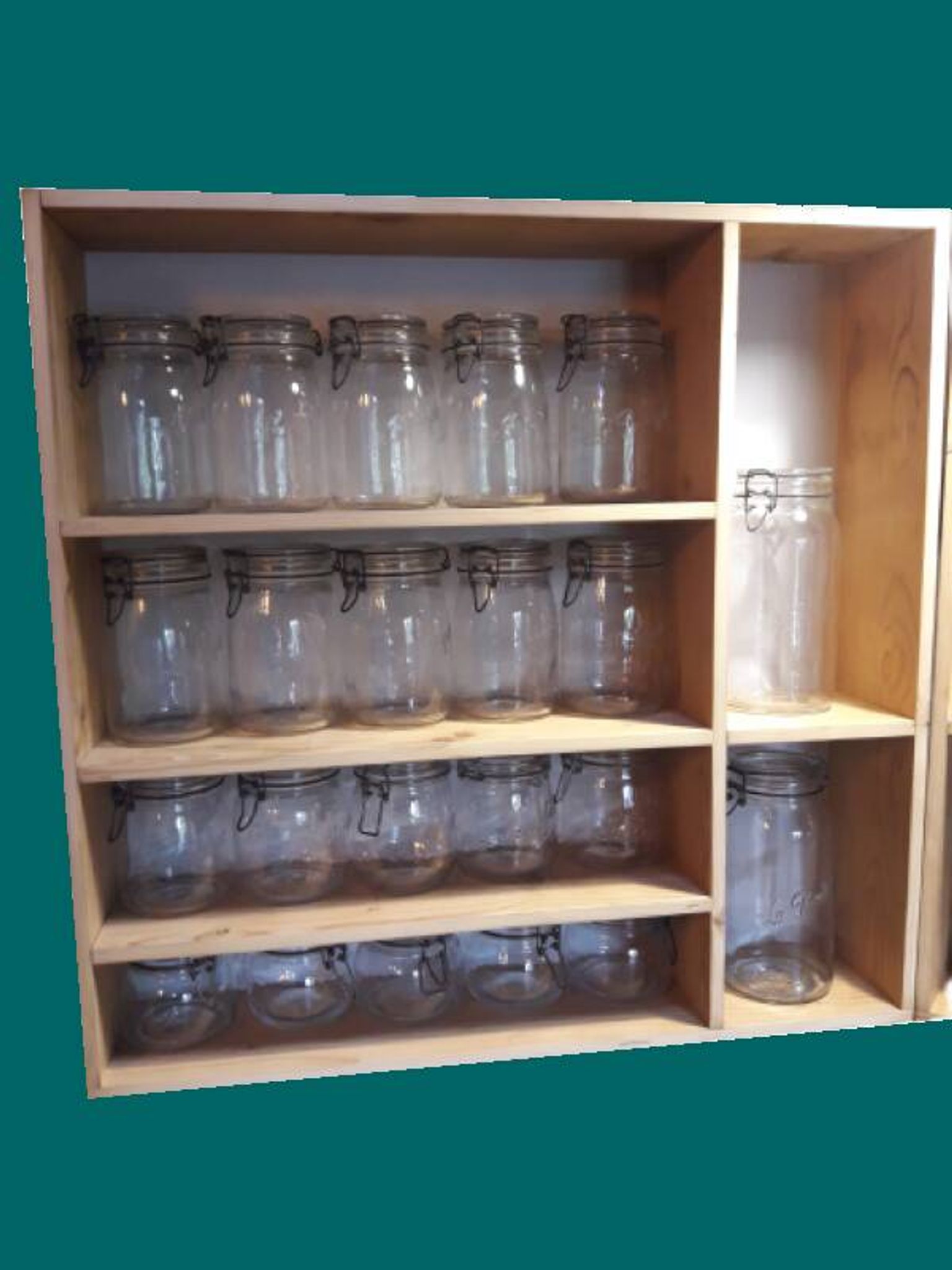 Spice shelves L1.6mxH79cm