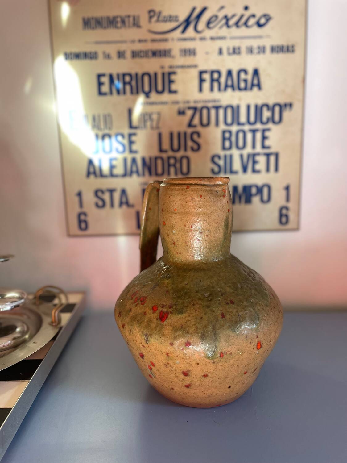 Cruche brutaliste céramique corse c.1960