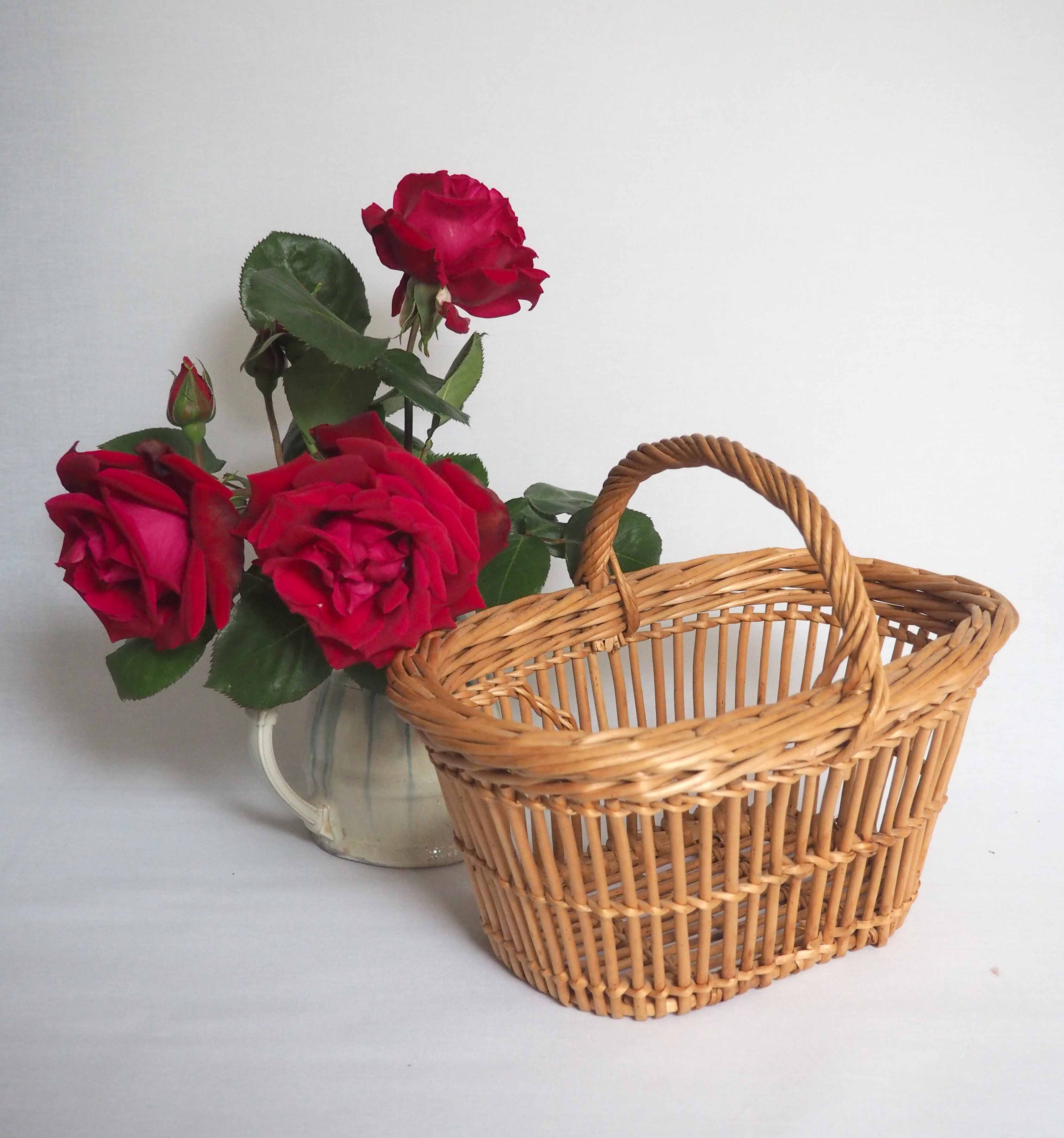 Small light rattan basket