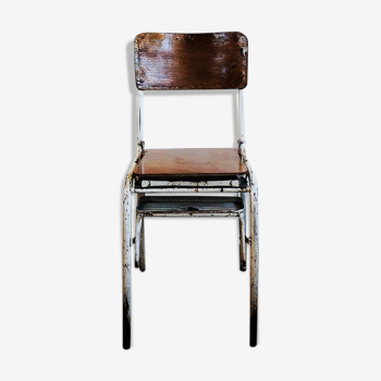 60s stepladder chair