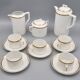 Art Déco Porcelain Coffee Set „Modern”, Porzellanfabrik Merkelsgrün