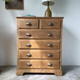 Chiffonier commode chêne 1950