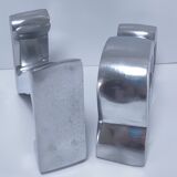 Paire de serre-livres "A" et "Z" en fonte d'aluminium