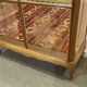 Art Deco mirrored cabinet from the 1950s in beech