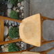 Pair of antique bistro chairs