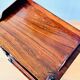 19th century Rio rosewood server
