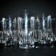Set of 8 AVIGNON juice or whisky longdrink glasses in Saint-Louis crystal 16cm Ht