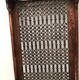 Tray coffee table decorated with a wrought iron trellis from 60-70
