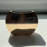 Bronze sculpture vase Monique Gerber