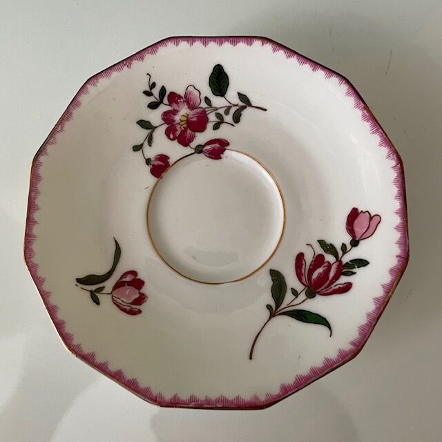 Lanternier coffee cups, Limoges, ca 1930