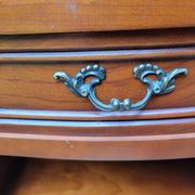 Pair of Louis XV bedside tables in cherry wood.