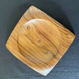 Turned wooden pocket tray